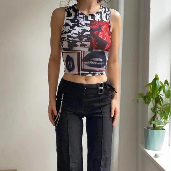 I Am Gia Black Amrita Pants Size S - Picture 4 of 13